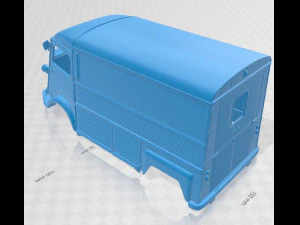 citroen h 1980 printable body van 3D Print Model
