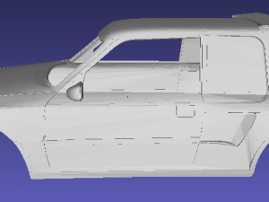 peugeot 205 rally printable body car 3D प्रिंट मॉडल