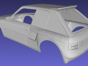 peugeot 205 rally printable body car 3D प्रिंट मॉडल
