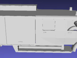 mercedes benz 1114 fire truck printable 3d 3D Print Model