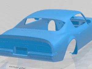 Pontiac Firebird Trans Am 1970 Printable Body Car 3D Print Model