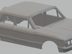 falcon 1970 printable body car Modèles 3D en vedette