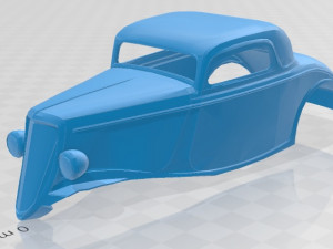hot rod printable body car Modèles 3D en vedette