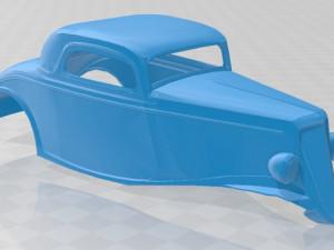 hot rod printable body car Model do druku 3D