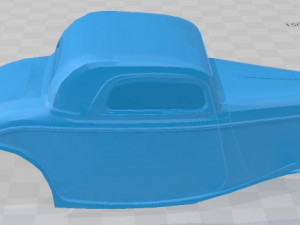hot rod printable body car Model do druku 3D