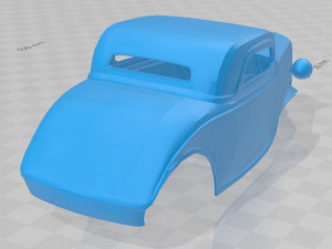 hot rod printable body car Model do druku 3D