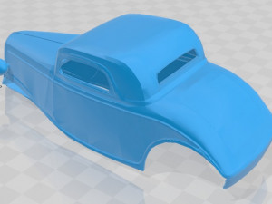 hot rod printable body car Model do druku 3D