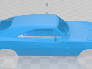 charger daytona hemi 1969 printable body car 3D Принт Модель