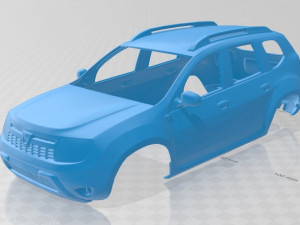 dacia duster 2011 printable body car 3D प्रिंट मॉडल