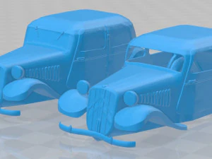 Citroen B11 Karosserie zum Ausdrucken 3D Druckmodell
