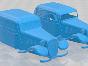 citroen b11 printable body car 3D Принт Модель