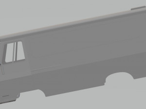peugeot j9 printable body van 3D Print Model