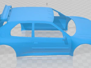 Peugeot 306 1999 Kit Car Printable Body Car 3D Print Model