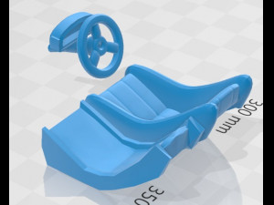 Porsche 917 le mans printable body car Modèles 3D en vedette