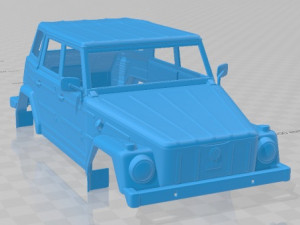volkswagen type 181 1973 printable body car Modelo de Impressão 3D