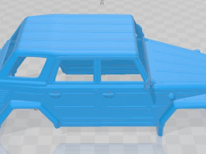 volkswagen type 181 1973 printable body car Modelo de Impressão 3D