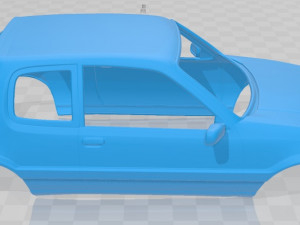 peugeot 205 gti 1983-1998 printable body car Modèles 3D en vedette