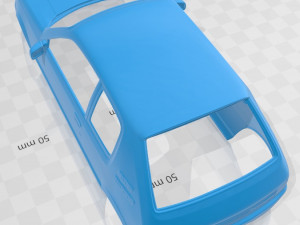 peugeot 205 gti 1983-1998 printable body car Modèles 3D en vedette