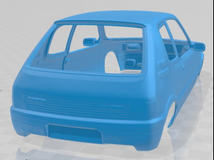 peugeot 205 gti 1983-1998 printable body car Modèles 3D en vedette