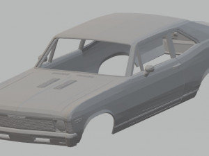 chevy nova ss printable body car 3Dプリントモデル