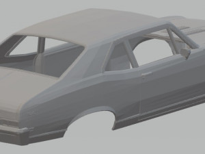 chevy nova ss printable body car 3D प्रिंट मॉडल
