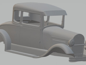 type a printabel body car 3D Print Model