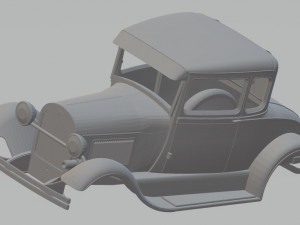 type a printabel body car Modelo de impresión 3D