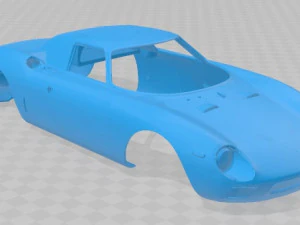 carro com carroceria imprim&iacute;vel ferrari 250 lm Modelo de Impressão 3D
