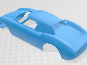 carro com carroceria imprim&iacute;vel ferrari 250 lm Modelo de Impressão 3D