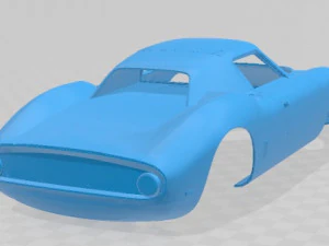 carro com carroceria imprim&iacute;vel ferrari 250 lm Modelo de Impressão 3D