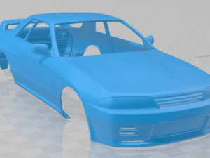 nissan skyline r32 gt-r coupe 1989 printable body car 3D Print Model