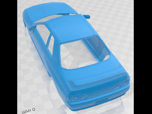 nissan skyline r32 gt-r coupe 1989 printable body car Modello di stampa 3D