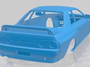 nissan skyline r32 gt-r coupe 1989 printable body car 3D Print Model