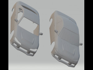 nissan silvia s15 printable body car 3D Print Model