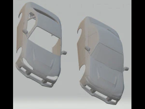 nissan silvia s15 printable body car 3D Print Model