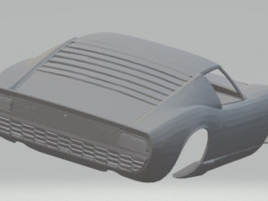 lamborghini miura printable body car 3D Druckmodell