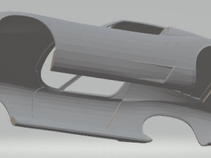lamborghini miura printable body car 3D Druckmodell