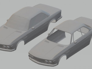 b-m-w 3000 cs e9 printable body car 3D Print Model