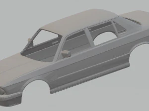 b-m-w 528e e28 printable body car 3D Print Model