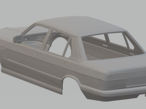 b-m-w 528e e28 printable body car 3D प्रिंट मॉडल