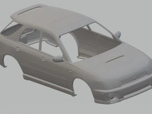 subaru impreza wagon printable body car 3D Print Model