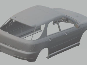 subaru impreza wagon printable body car 3D Print Model
