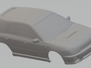 subaru impreza wagon printable body car 3D 프린트 모델