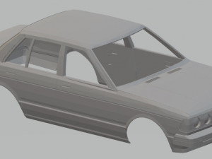 nissan bluebird printable body car 3D Print Model