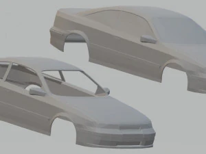 opel calibra printable body car 3D Print Model