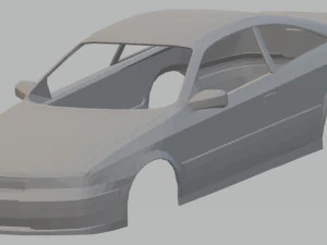 opel calibra printable body car 3D Print Model