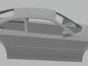 opel calibra printable body car 3D Print Model