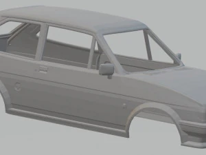 fiesta xr2 printable body car 3D Print Model
