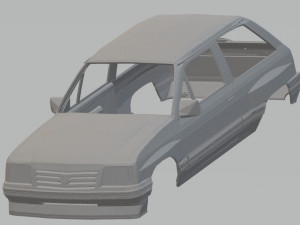 opel corsa printable body car Modelo de Impressão 3D