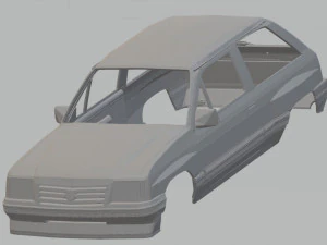 opel corsa printable body car 3D Print Model